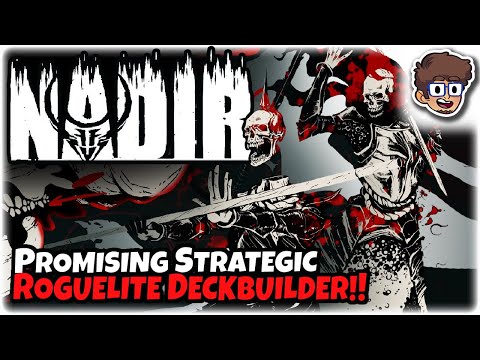 PROMISING STRATEGIC ROGUELITE DECKBUILDER!! | Let's Try: Nadir | Gameplay
