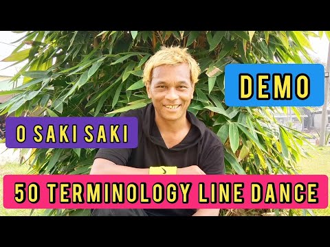 50 TERMINOLOGY LINE DANCE (BASIC STEPS) IN 1 SONG | DEMO BY @Roosamekto | MUST SEE