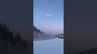 Kaamos | Polar Night Sky at 1PM in Ivalo, Lapland, Finland