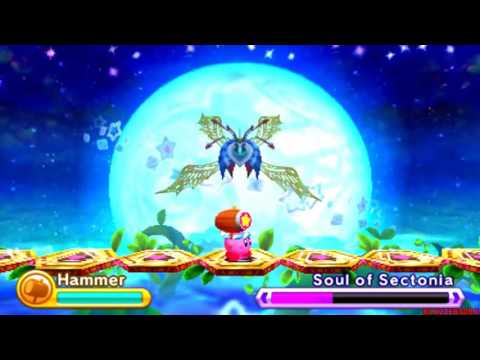 Kirby: Triple Deluxe 3DS Secret Boss Battle Soul of Sectonia [HD]