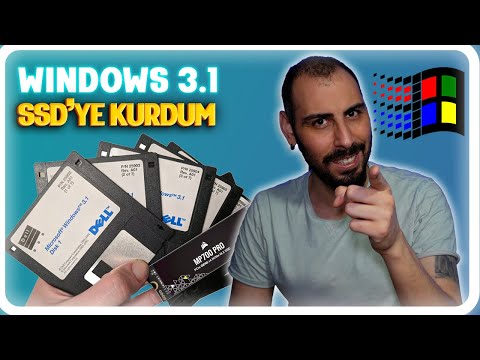 Modern PC'ye 32 Yıllık Windows 3.1 Yükleyip Oyun Açarsak Ne olur?