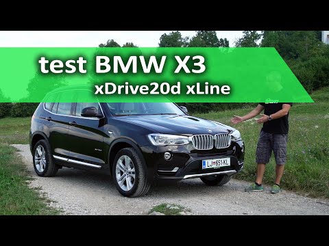 2016 BMW X3 xDrive20d xLine - test