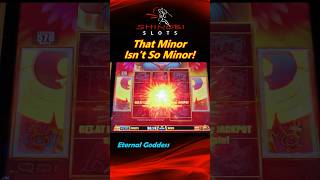 That Minor Isn't So Minor! BIG WIN in Eternal Goddess slot #shinobislots #shorts #shortfeed Video Video