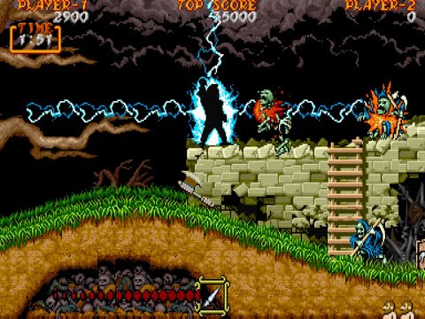 MiSTer FPGA  -  Daimakaimura (Ghouls 'n Ghosts) / Capcom CPS-1 Arcade