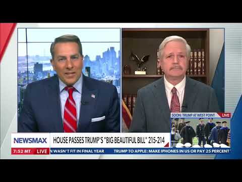 5.24.25 Sen. Hoeven on Newsmax with Tom Basile