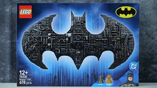 LEGO Batman 76330 Batman Logo - LEGO Speed Build Review
