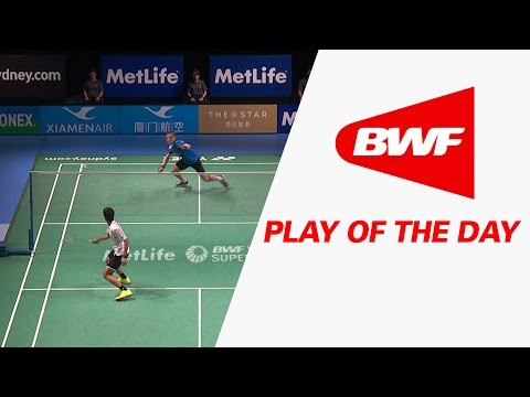 Play Of The Day | Badminton SF – XIAMENAIR Australian Badminton Open 2016
