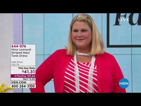 HSN | Nina Leonard Fashions 04.23.2019 - 07 PM