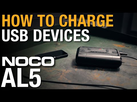 How to Charge USB Devices with NOCO AL5