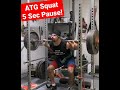 NATTIEST LIFTER IN HISTORY Takes METAPHORICAL Coffee Break at Bottom of ATG Squat!