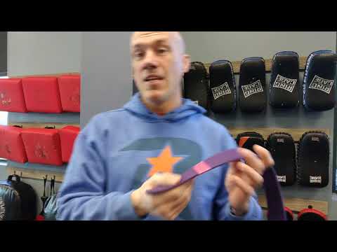 How to stripe a karate belt