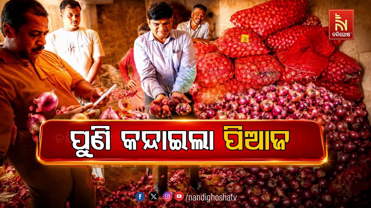 🔴Live | ପୁଣି କନ୍ଦାଇଲା ପିଆଜ