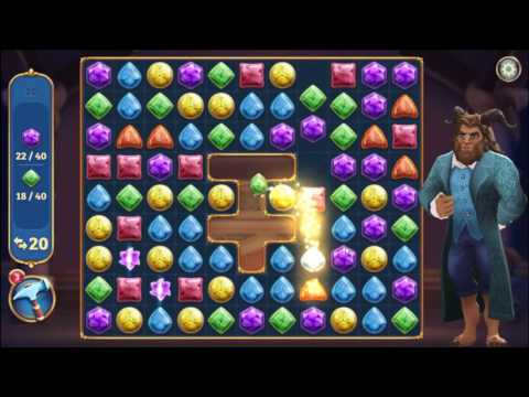 Beauty and the Beast Perfect Match Level 20 - NO BOOSTERS 👸👸👸
