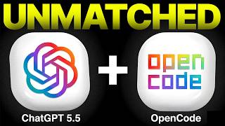 ChatGPT 5.5 + OpenCode is INSANE! 🤯