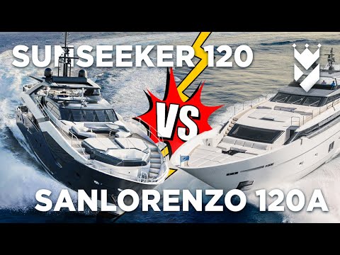 Sunseeker 120 v Sanlorenzo 120A - Which yacht would YOU buy?