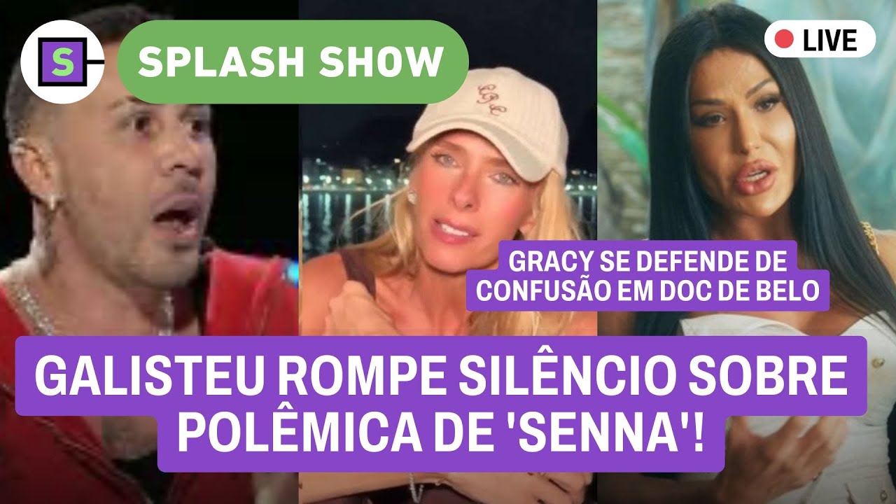 🔴 Galisteu ABRE JOGO sobre série de Senna; Gracyanne faz REVELAÇÃO de documentário; Rafa Kalimann e+