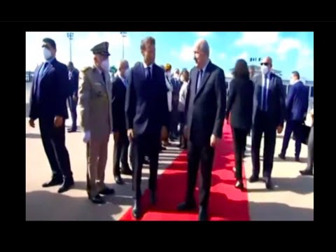 زيارة ماكرون للجزائر خلقت جو بارد بين كدبون و بوال الاركان شنقريحة