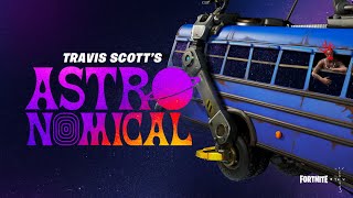 TRAVIS SCOTT Astronomical Show FORTNITE