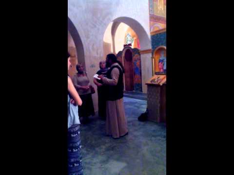 Psalm 53 in the language of Christ melody Archimandrite Seraphim of Georgia