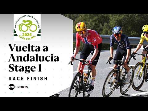 FLYING START 🔥 | Vuelta a Andalucia Ruta Ciclista Del Sol Stage 1 Final KM's | TNT Sports Cycling