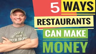 Top 5 Ways Restaurants Can Reopen and Make Money [ How to Start a Profitable Restaurant ]