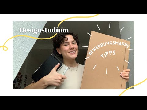 Bewerbungsmappe Tipps // Kommunikationsdesign / Grafik Design / Studium