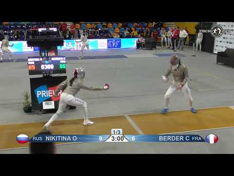 2019 xxx T16 03 F S Individual Orleans FRA WC YELLOW BERDER Cecilia   FRA   vs NIKITINA Olga   RUS
