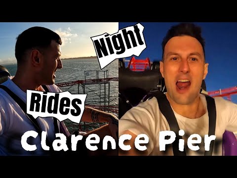 Clarence Pier Southsea With Night Rides!
