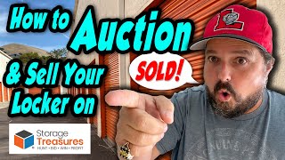 How to AUCTION & SELL Your Own Locker on Storage Treasures. It