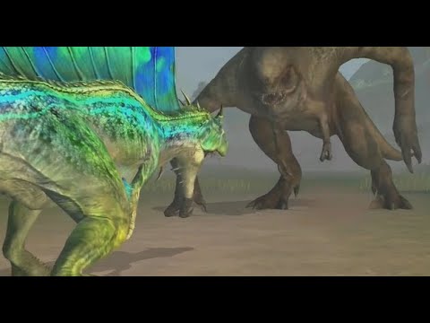 Jurassic World The Game | Distortus Rex Boss VS. Allonogmius