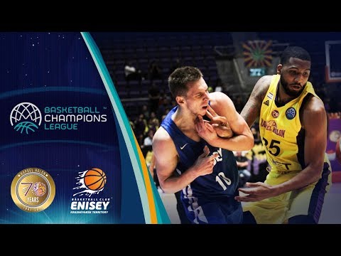 UNET Holon v Enisey Krasnoyarsk - Highlights - Basketball Champions League
