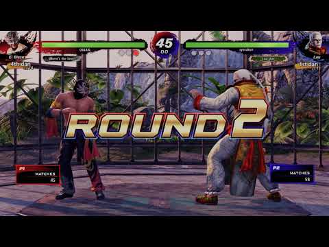 Virtua Fighter 5 Ultimate Showdown Ranked Matches - El Blaze vs Lau Chan