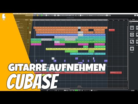 Cubase 11 - E-Gitarre aufnehmen & bearbeiten | Bunemusic [Tutorial - Deutsch]