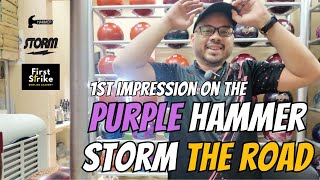 Testing the Hammer Purple Hammer and Storm The Road #bowling #bowlingball