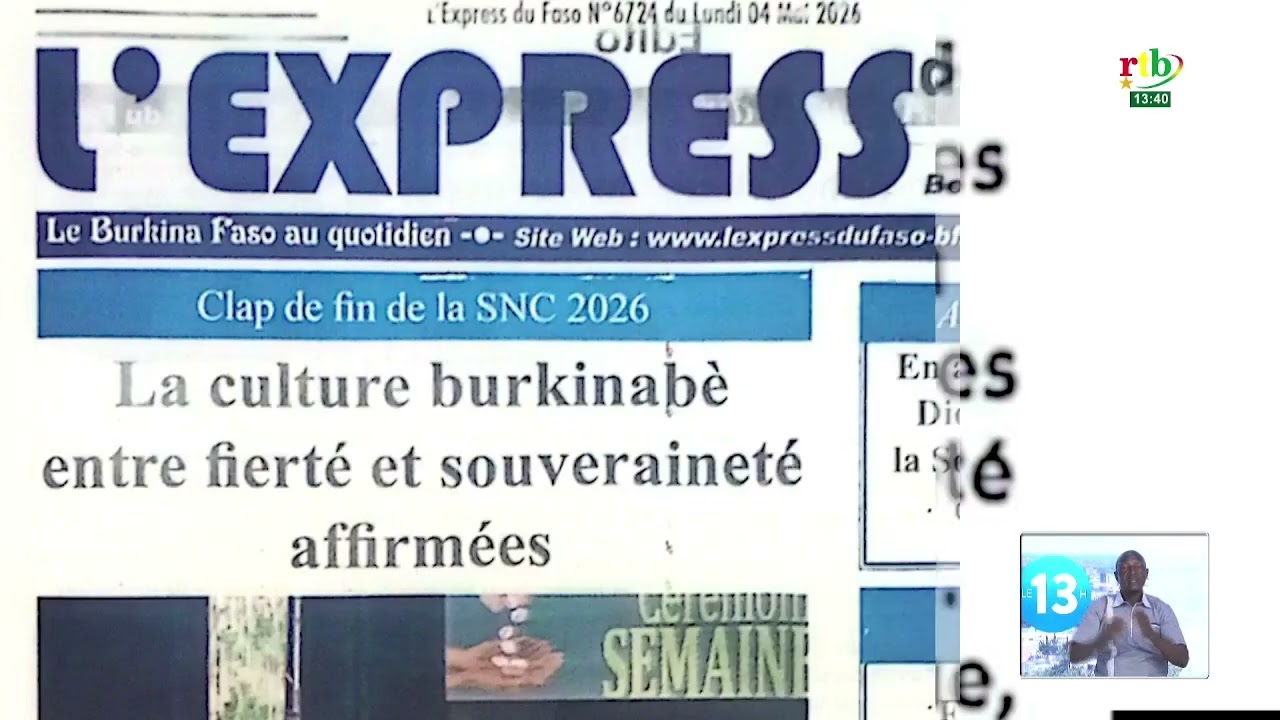 La revue de presse du 04 mai 2026