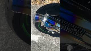 Ninja400 BEAMS R-EVO ヒートチタン スリップオン　マフラーサウンドNinja400 #BEAMSマフラー #ビームスマフラー　#マフラー音 #排気音　#Kawasak