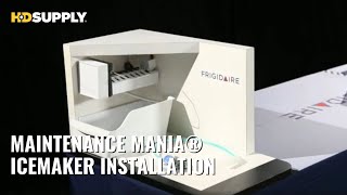 Frigidaire Icemaker Installation | Maintenance Mania