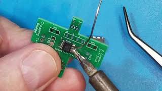 Soldering Surface Mount Components - Tips, Tricks and One Way to Remove Bridges