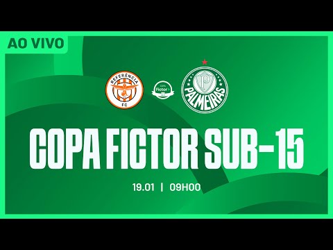 JOGO COMPLETO | REFERÊNCIA 1 X 4 PALMEIRAS | COPA FICTOR SUB-15 2026