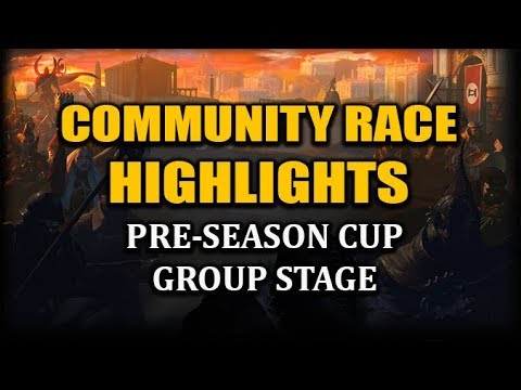 PATH of EXILE COMMUNITY RACES: Pre-Season Cup Highlights! - Group Stage