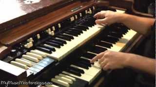 Larry Goldings Hammond Organ Masterclass 1