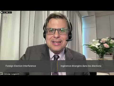 Christian Leuprecht on the threat of foreign election interference: Committee Testimony title=