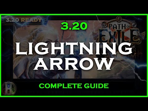 PoE 3.20 LIGHTNING ARROW RAIDER BUILD - COMPLETE GUIDE - POE THE FORBIDDEN SANCTUM - POE BUILDS