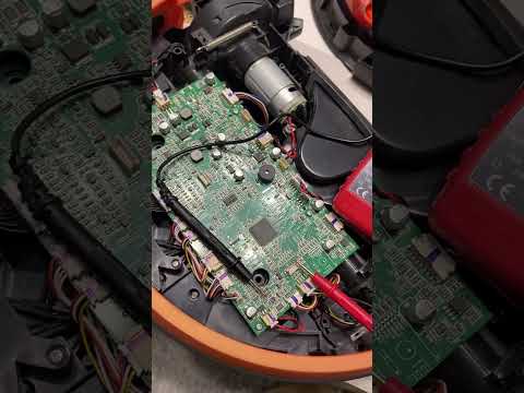 Repair of a vacuum cleaner robot