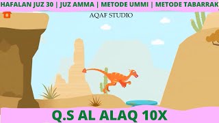 Download lagu MUROTTAL AL ALAQ METODE UMMI ANIMASI DINOSAURUS | AQAF STUDIO mp3