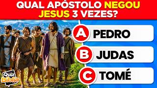 O quanto você sabe sobre os 12 apóstolos de Jesus | 30 Perguntas sobre os discípulos | Quiz Bíblico