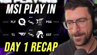 THE MSI IS FINALLY HERE - MSI 2024 Play-In Stage Day 1 Recap | YamatoCannon