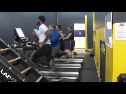 Treadmill runs on Easter Monday 2015