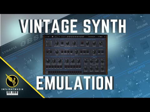 Obsession OB-Xa Vintage Synth Emulation VST Plugin Tutorial + Review