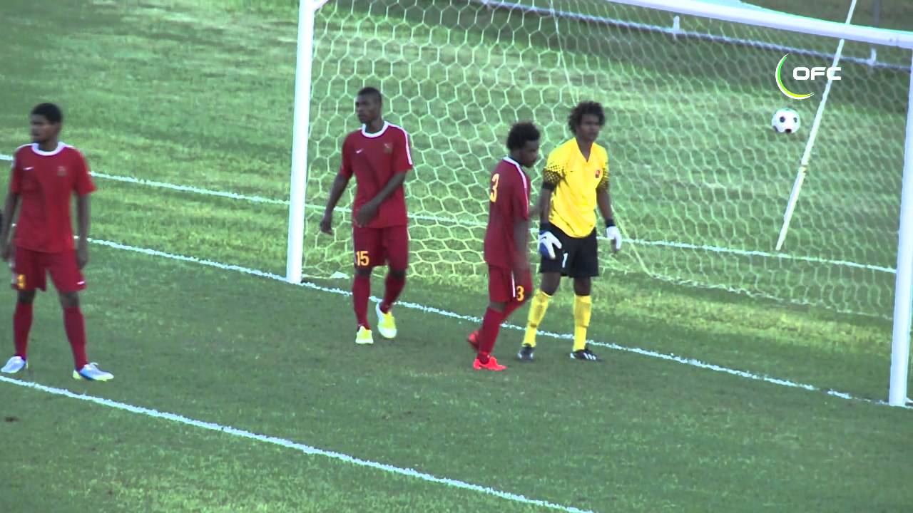 2013 OFC U-20 Championship / Day 1 / Papua New Guinea vs New Zealand Highlights